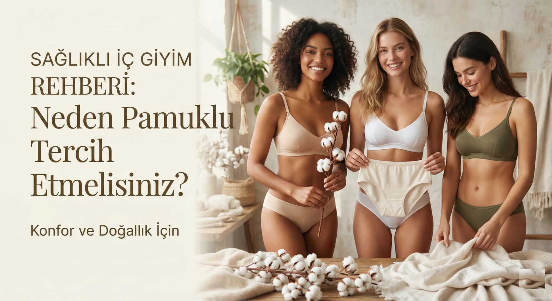 Sağlıklı İç Giyim Rehberi: Neden Pamuklu İç Çamaşırı Tercih Etmelisiniz